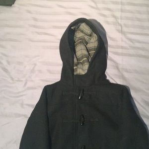 Children’s Place black outerwear with hood XS /4.